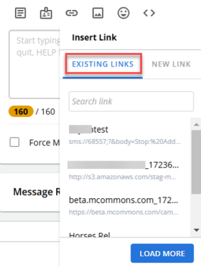 existing links